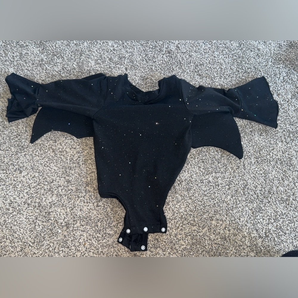 Black Bat Wing Kids Halloween Costume